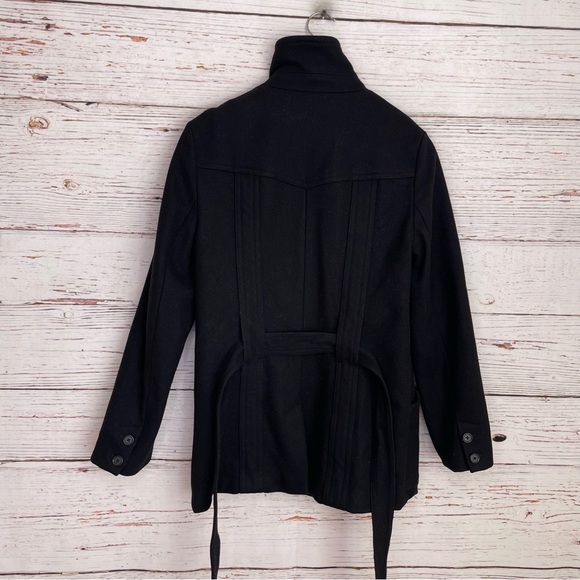 J. Crew black wool pea coat - Picture 11 of 12